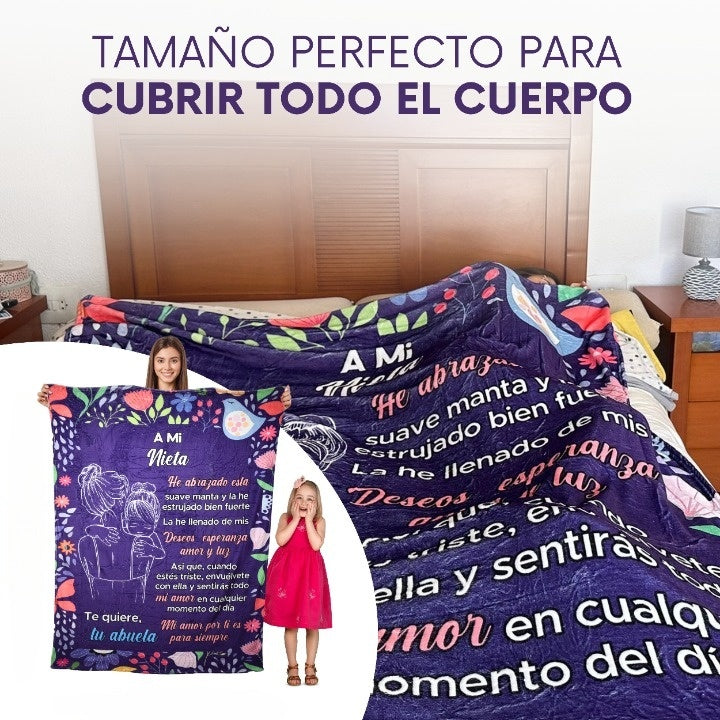 Manta CONFY para tu querida nieta